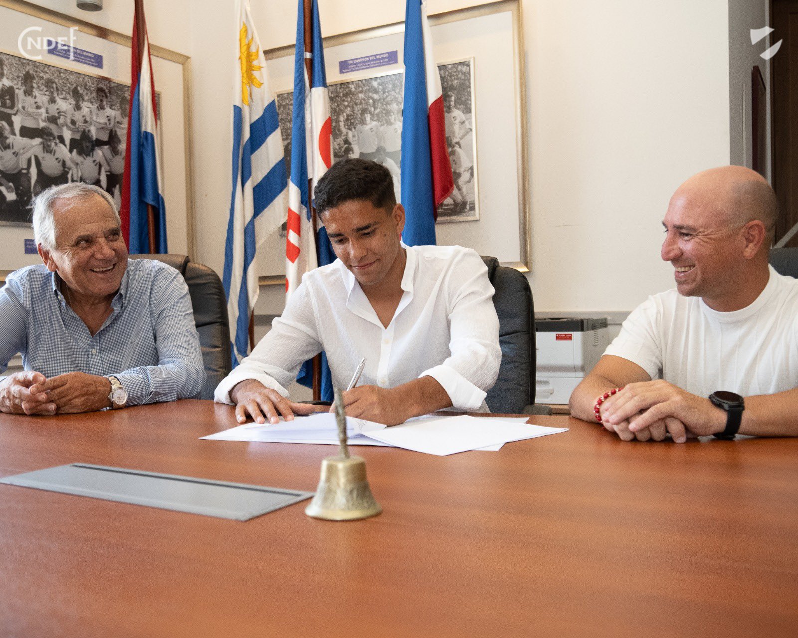 Chagas renovó contrato hasta 2025